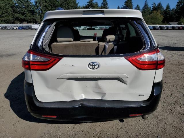 5TDYK3DC5FS616107 - 2015 TOYOTA SIENNA XLE 白色 照片 6