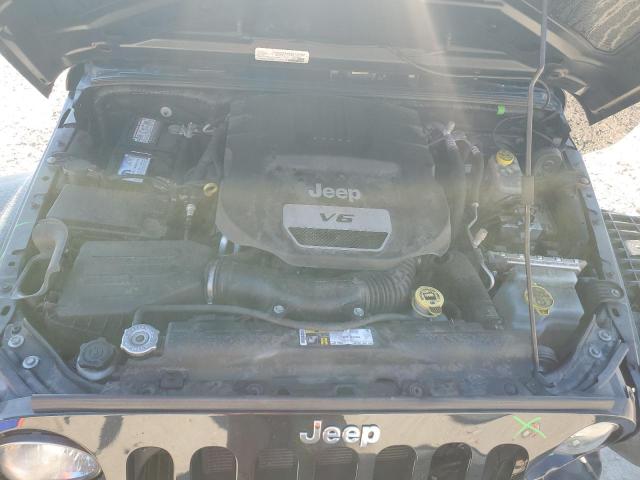 1C4BJWDG9GL101546 - 2016 JEEP WRANGLER U SPORT Siyah fotoğraf 11