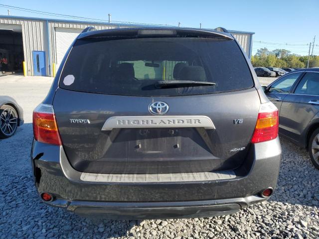JTEES41A982076892 - 2008 TOYOTA HIGHLANDER CHARCOAL photo 6