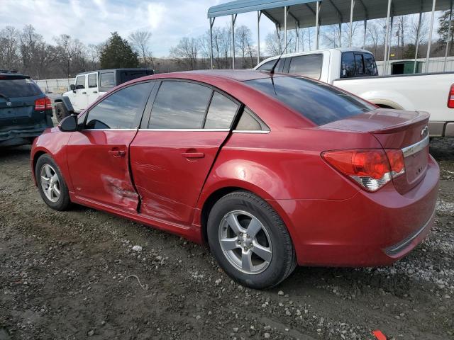 1G1PF5SC9C7398573 - 2012 CHEVROLET CRUZE LT RED photo 2