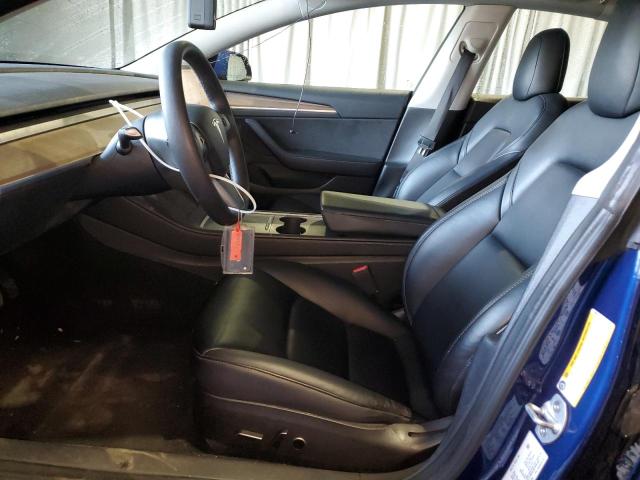 5YJ3E1EA8NF368926 - 2022 TESLA MODEL 3 蓝色 照片 7