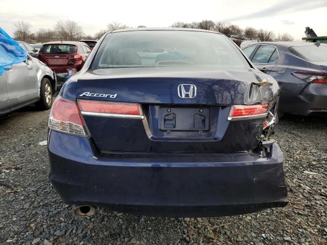 1HGCP3F76CA013253 - 2012 HONDA ACCORD EX BLUE photo 6