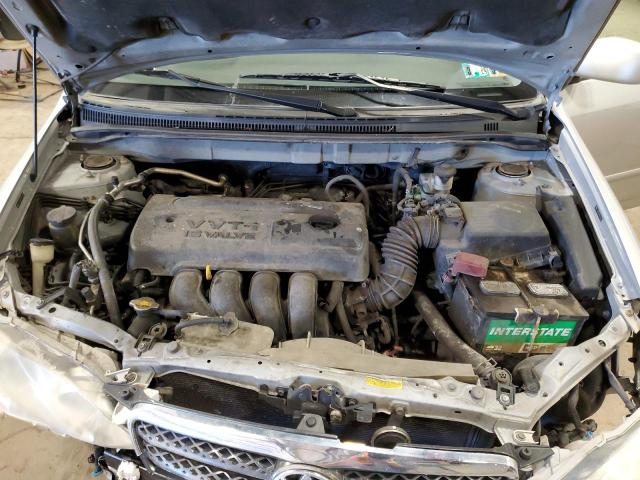 2T1BR30EX5C414721 - 2005 TOYOTA COROLLA CE SILVER photo 11