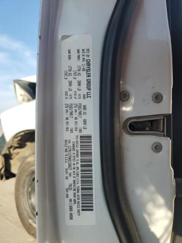1D7RV1CP8AS130627 - 2010 DODGE RAM 1500 WHITE photo 12