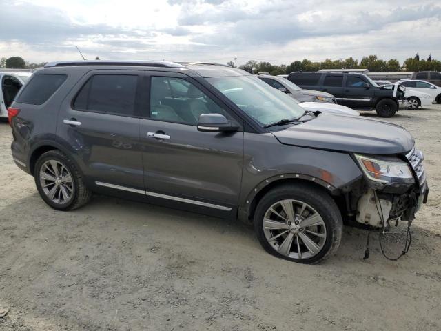 1FM5K8F84JGB57952 - 2018 FORD EXPLORER LIMITED Grau Foto 4