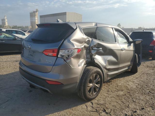 5XYZTDLB6EG202815 - 2014 HYUNDAI SANTA FE S GRAY photo 3
