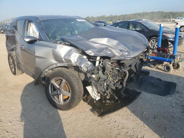 5XYZTDLB6EG202815 - 2014 HYUNDAI SANTA FE S GRAY photo 4