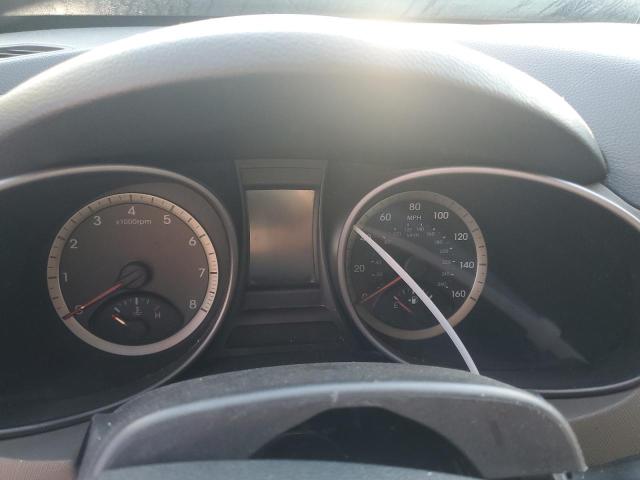 5XYZTDLB6EG202815 - 2014 HYUNDAI SANTA FE S GRAY photo 9