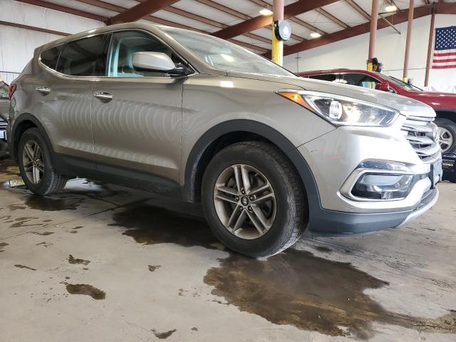 5XYZTDLB0HG391952 - 2017 HYUNDAI SANTA FE S GRAY photo 4