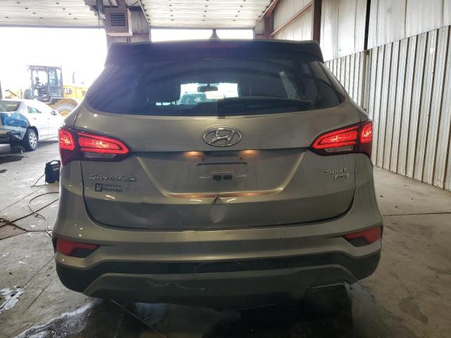5XYZTDLB0HG391952 - 2017 HYUNDAI SANTA FE S GRAY photo 6