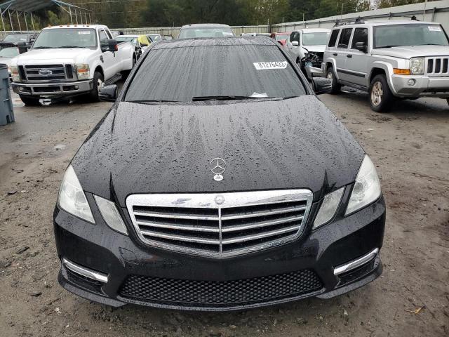 WDDHF5KB3DA721738 - 2013 MERCEDES-BENZ E 350 BLACK photo 5