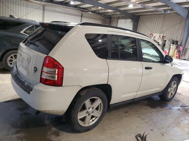 1J8FF47W97D197868 - 2007 JEEP COMPASS WHITE photo 3