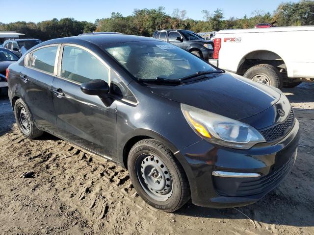 KNADM4A38H6106143 - 2017 KIA RIO LX BLACK photo 4