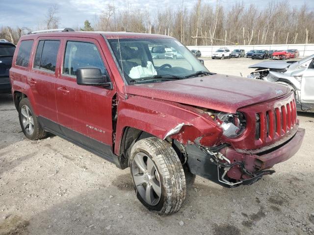 1C4NJRFB8GD586238 - 2016 JEEP PATRIOT LATITUDE RED photo 4