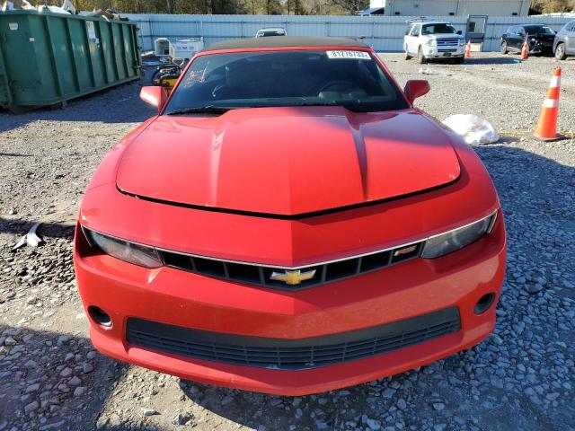 2G1FC3D38E9323449 - 2014 CHEVROLET CAMARO LT RED photo 5