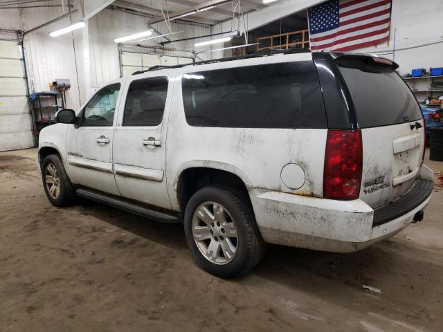 1GKFK16337J227641 - 2007 GMC YUKON XL K1500 WHITE photo 2