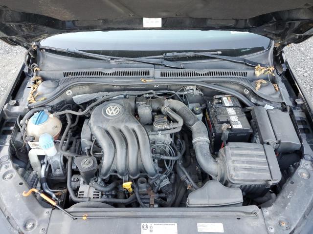 3VW2K7AJ6DM403399 - 2013 VOLKSWAGEN JETTA BASE BLACK photo 11
