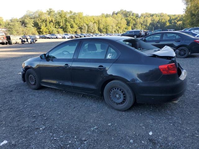 3VW2K7AJ6DM403399 - 2013 VOLKSWAGEN JETTA BASE BLACK photo 2