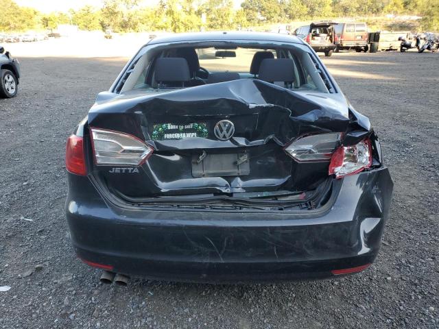 3VW2K7AJ6DM403399 - 2013 VOLKSWAGEN JETTA BASE BLACK photo 6
