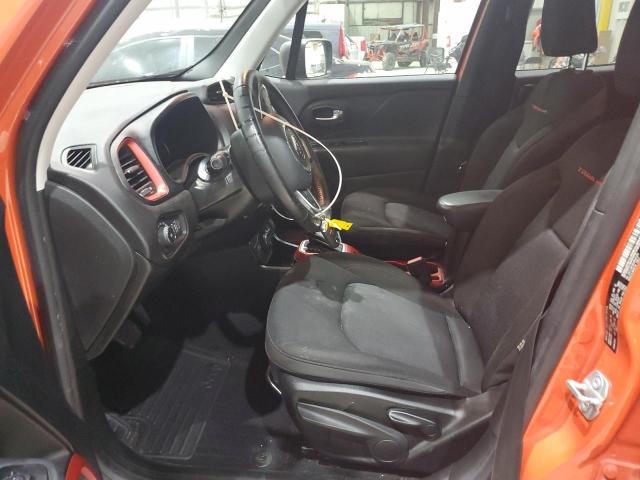 ZACCJBCB8JPH91375 - 2018 JEEP RENEGADE TRAILHAWK ORANGE photo 7