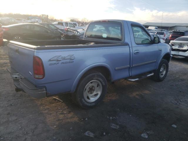 1FTDF18W5VNC15897 - 1997 FORD F150 BLUE photo 3