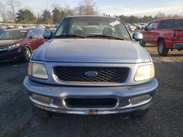 1FTDF18W5VNC15897 - 1997 FORD F150 BLUE photo 5