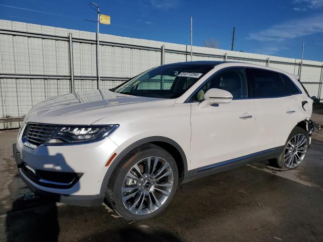 2LMPJ8LP1HBL43591 - 2017 LINCOLN MKX RESERVE Սպիտակ լուսանկար 1