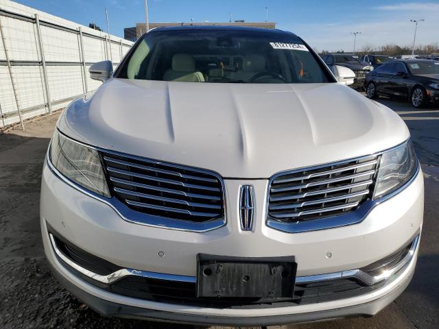2LMPJ8LP1HBL43591 - 2017 LINCOLN MKX RESERVE Սպիտակ լուսանկար 5