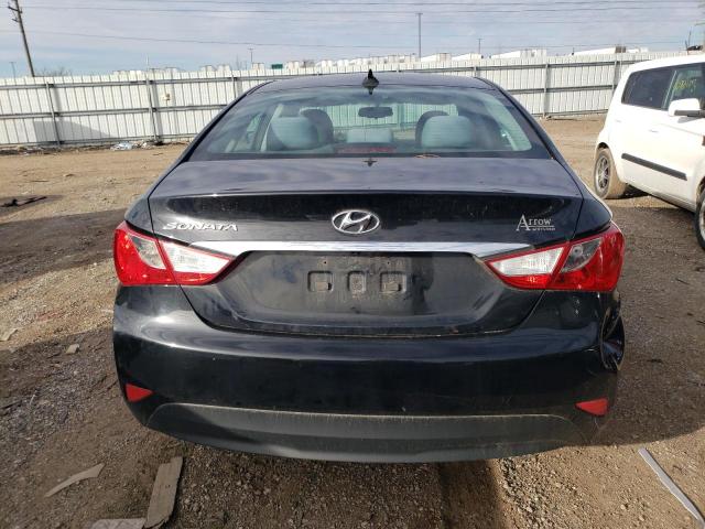 5NPEB4AC3EH896157 - 2014 HYUNDAI SONATA GLS BLACK photo 6