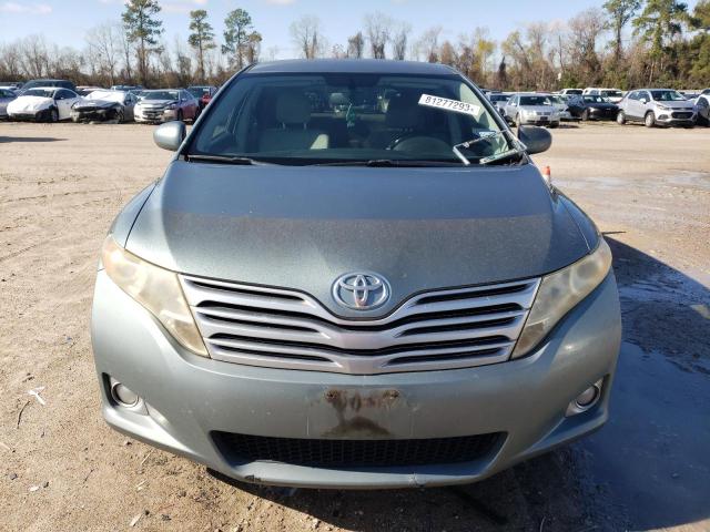 4T3ZA3BB0AU032965 - 2010 TOYOTA VENZA BLUE photo 5