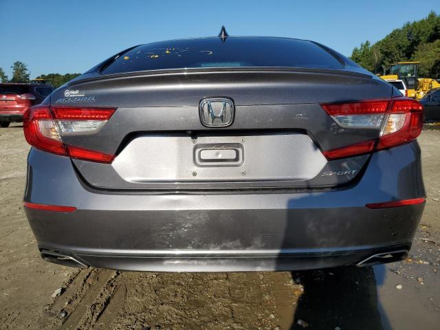 1HGCV1F30LA136814 - 2020 HONDA ACCORD SPORT GRAY photo 6