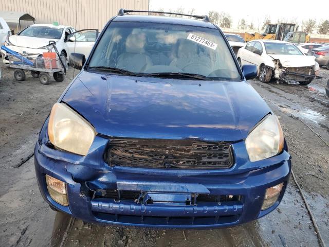 JTEGH20V830087015 - 2003 TOYOTA RAV4 BLUE photo 5