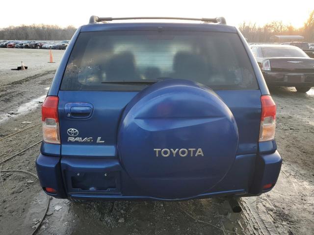 JTEGH20V830087015 - 2003 TOYOTA RAV4 BLUE photo 6