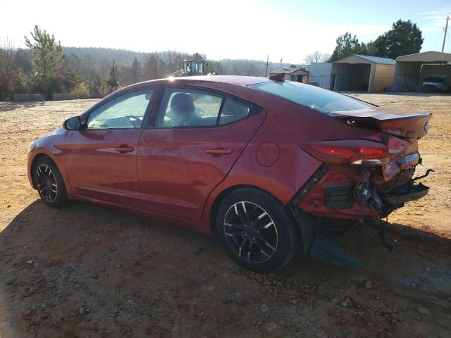 5NPD84LF9HH203159 - 2017 HYUNDAI ELANTRA SE RED photo 2