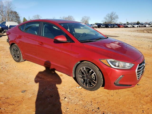 5NPD84LF9HH203159 - 2017 HYUNDAI ELANTRA SE RED photo 4