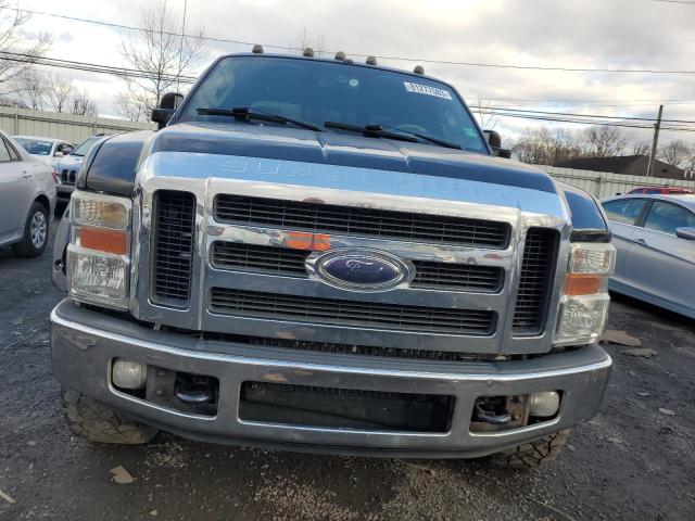 1FTWW31R68EA68518 - 2008 FORD F350 SRW SUPER DUTY BLACK photo 5