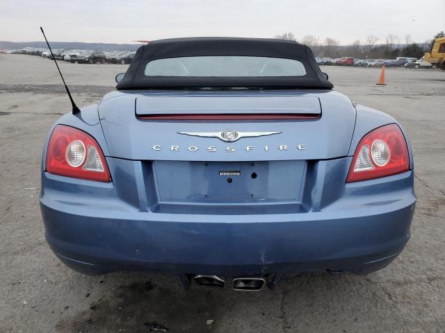 1C3AN65L25X051191 - 2005 CHRYSLER CROSSFIRE LIMITED BLUE photo 6