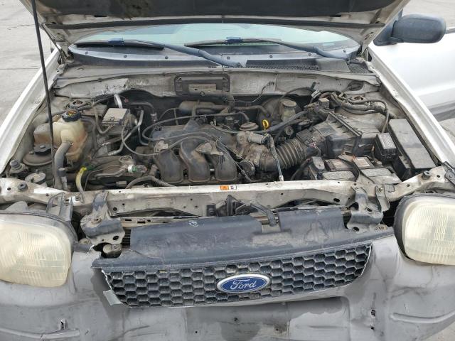 1FMCU03131KF55189 - 2001 FORD ESCAPE XLT WHITE photo 12