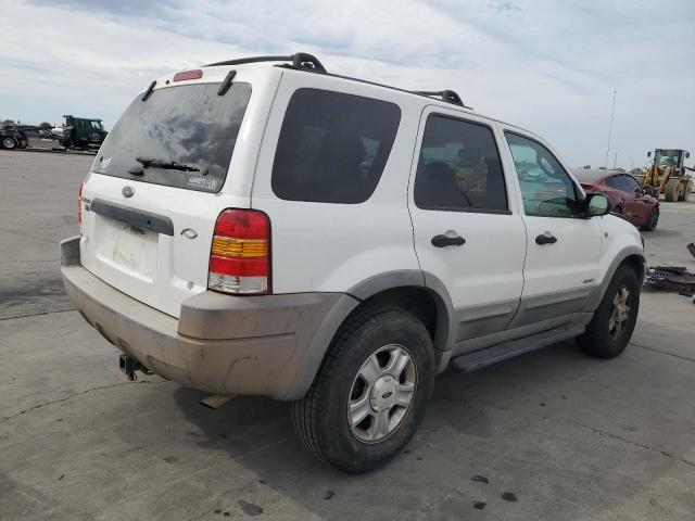 1FMCU03131KF55189 - 2001 FORD ESCAPE XLT WHITE photo 3