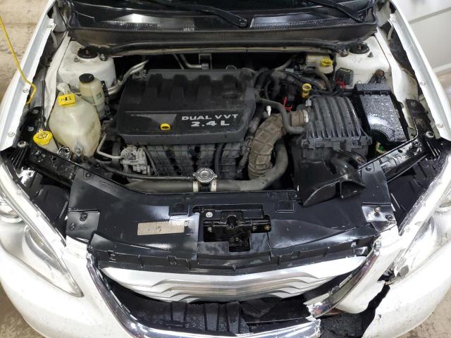 1C3CCBAB9EN229372 - 2014 CHRYSLER 200 LX WHITE photo 11
