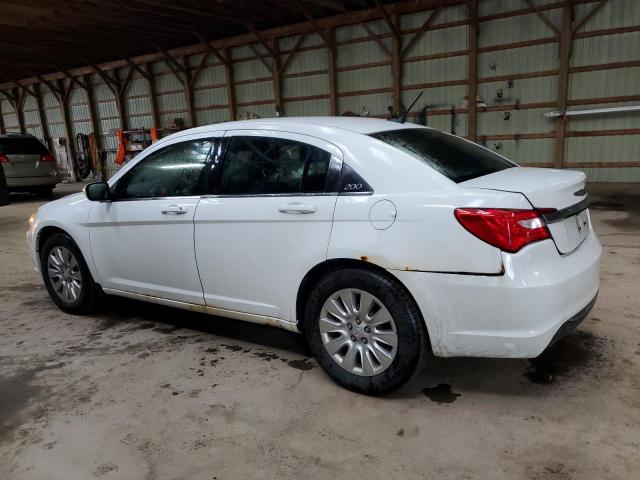 1C3CCBAB9EN229372 - 2014 CHRYSLER 200 LX WHITE photo 2