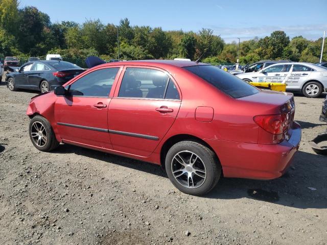 JTDBR32E870112676 - 2007 TOYOTA COROLLA CE Бордовий фото 2