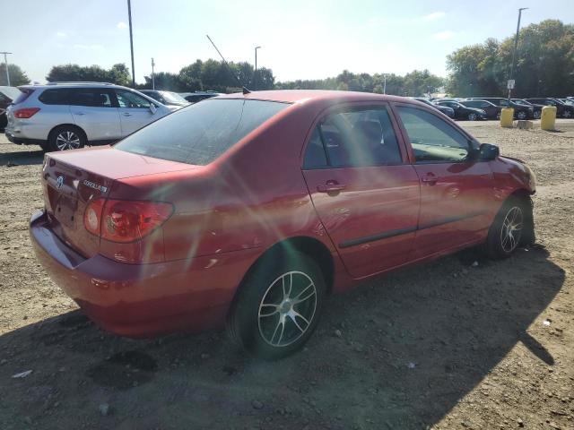 JTDBR32E870112676 - 2007 TOYOTA COROLLA CE Бордовий фото 3