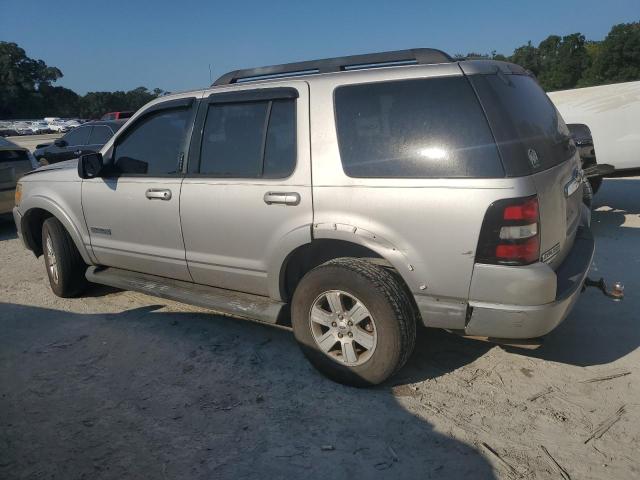 1FMEU73E38UB06100 - 2008 FORD EXPLORER XLT ვერცხლისფერი ფოტო 2
