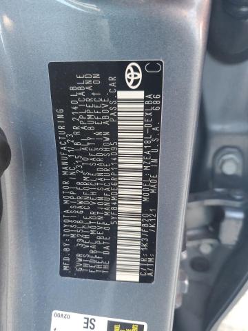 5YFB4MDE6RP114095 - 2024 TOYOTA COROLLA LE ლურჯი ფოტო 13