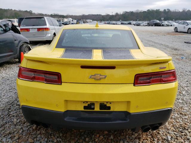 2G1FS1EW6E9236908 - 2014 CHEVROLET CAMARO SS YELLOW photo 6