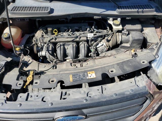 1FMCU0F75HUA02574 - 2017 FORD ESCAPE S 橙色 照片 12