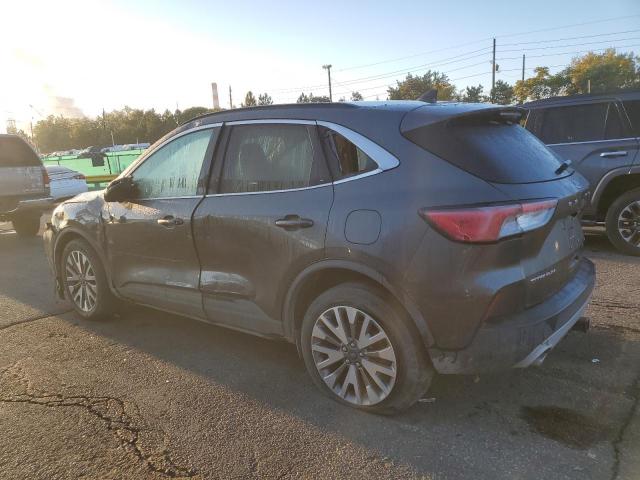 1FMCU9J90LUB18044 - 2020 FORD ESCAPE TITANIUM GRAY photo 2