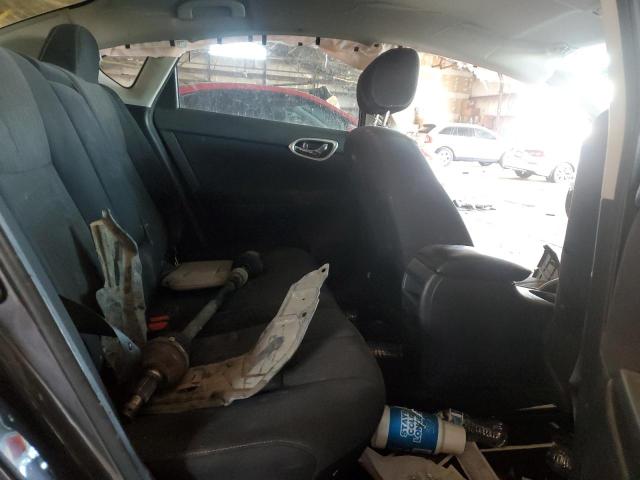 3N1AB7AP6FY344663 - 2015 NISSAN SENTRA S GRAY photo 10