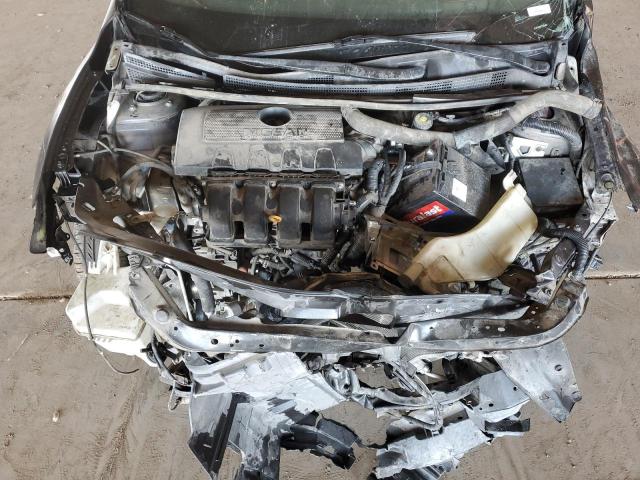 3N1AB7AP6FY344663 - 2015 NISSAN SENTRA S GRAY photo 11